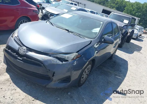 2018 Toyota Corolla Le z USA, uszkodzony, nr VIN 2T1BURHE1JC077131